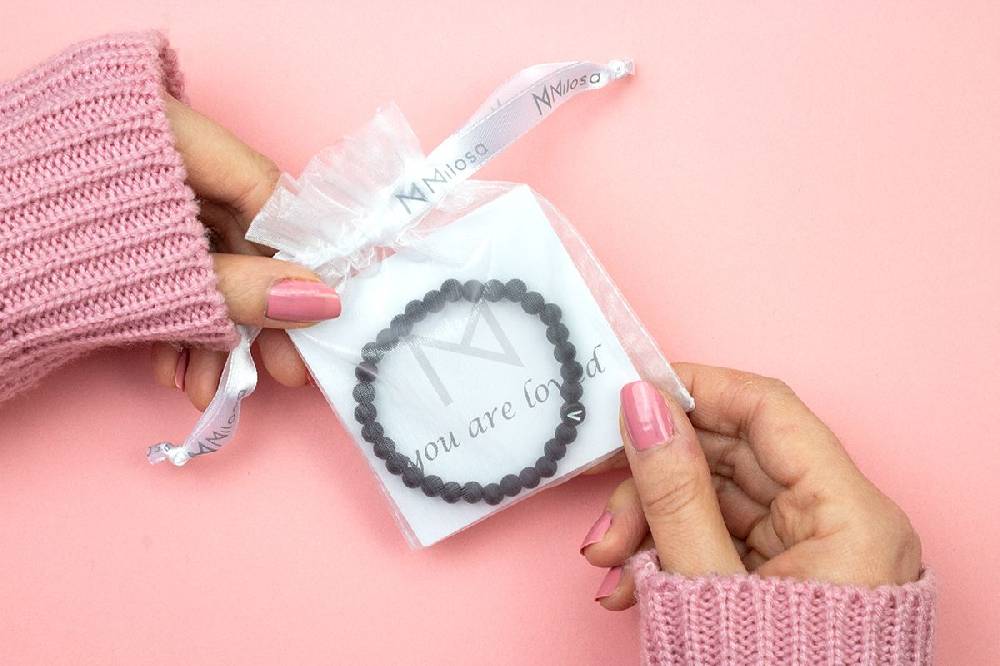 Sadingo Partnerarmband mit Buchstaben und Achat Perlen Clearance-Verkauf