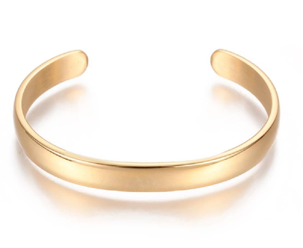 Sadingo Armreif Edelstahl, gold oder silber wählbar Fabrikladen