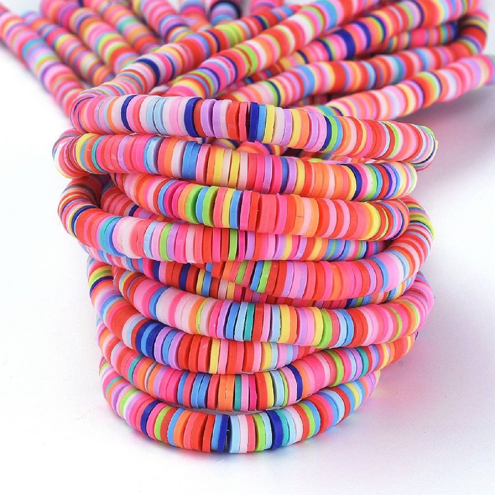 Sadingo Polymer Clay Perlen | 3900 Stk., 6mm, Katsuki Osterangebot