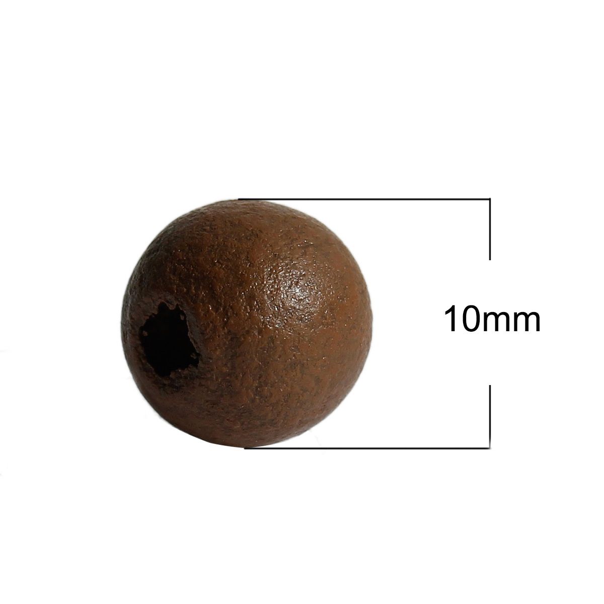 Sadingo Holzperlen zum auffädeln, bunte Perlen, 300 Stk 10mm Heißer Verkauf