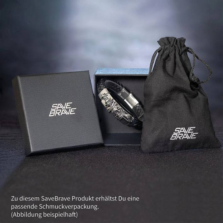 Save Brave Goldene Ankerkette Dan mit Anhänger Kreuz Online Shopping