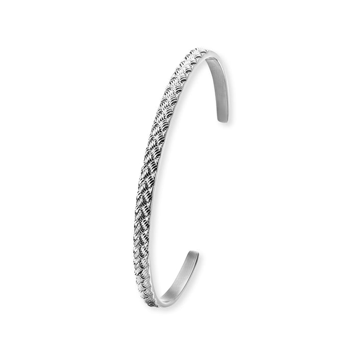 Save Brave Armreif Weave mit glänzendes Webmuster Bestseller