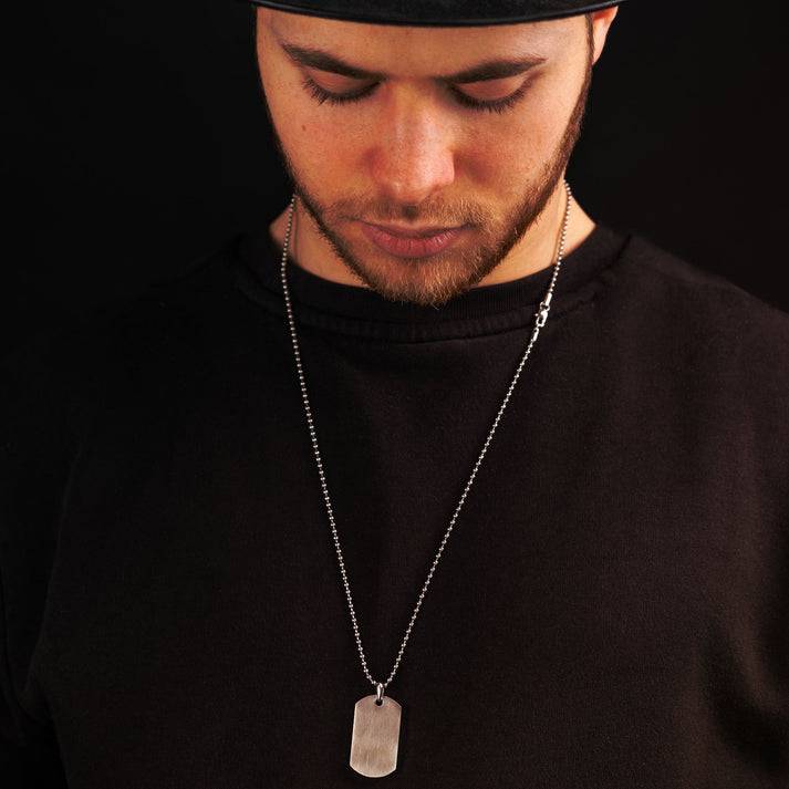 Save Brave Kugelkette Robert mit Dog Tag Anhänger Letzte 2 Tage