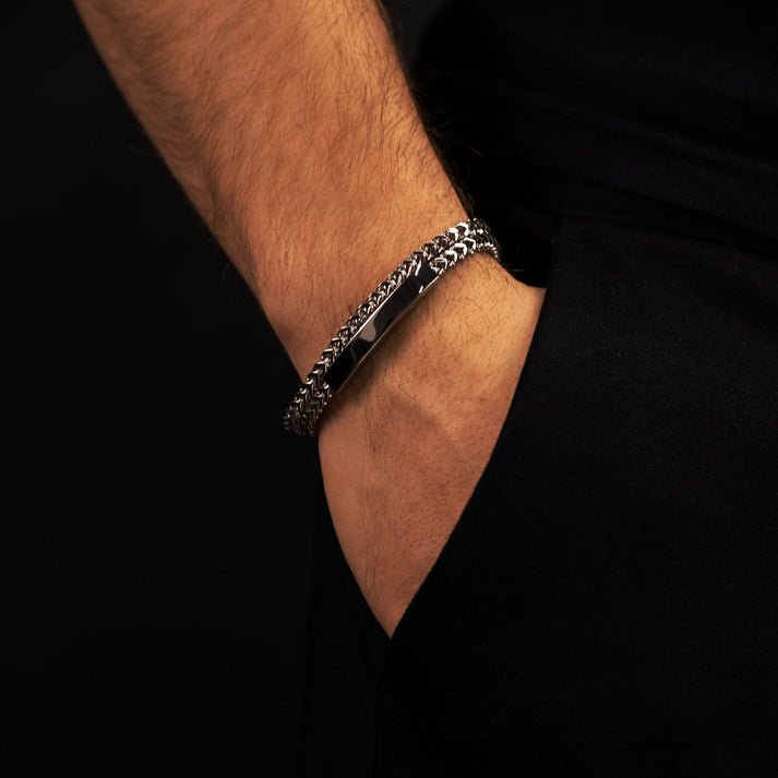 Save Brave Wickelarmband Stanley aus Edelstahl Exklusivangebot