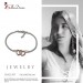 Silberdream SilberDream Armband Doppelherz Rose vergoldet 925er Silber Damen 18cm SDA2158T Vatertagsangebot