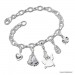 Silberdream SilberDream 925 Sterling Silber Charm Bettelarmband 20cm FC0103 Zeitlich begrenztes Angebot