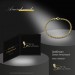 Silberdream GoldDream Armband Kordel hohl 333 Gold 18,5cm 8 Karat GDA0328Y Blitzangebot