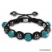 Silberdream Glitzerkugel türkis für Sterlinx London Shamballa Armband SHB00T Wochenangebot