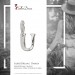 Silberdream SilberDream 925 Charm Buchstabe U Silber Armband Anhänger FC70U Nur für heute