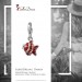 Silberdream SilberDream Glitzer Charm Fisch rot Zirkonia Kristalle Anhänger GSC564R Discount Store für neue Produkte