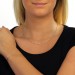 Silberdream SilberDream Collier Kette gedreht Rose vergoldet 925 Silber 45cm SDK22145E im Angebot