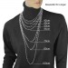 Silberdream SilberDream Collier Kette oval offen 925 Silber 45cm Halskette SDK401 Günstiger Verkauf