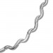 Silberdream SilberDream Collier Kette Welle 925 Sterling Silber 44,5cm Halskette SDK448J Meist gekauft