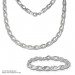 Silberdream SilberDream Collier Kette Zopf 925er Silber 44,5cm Damen Halskette SDK438J Preisnachlass