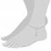Silberdream SilberDream 25,5cm Fußkette Herz Zirkonia Silber SDF005 Osterangebot