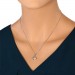 Silberdream SilberDream Halskette Süßwasser Perle weiß 925 Sterling Silber Damen SDK1548W Vatertagsangebot
