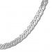 Silberdream SilberDream Zwillingspanzer Kette 925 Sterling Silber Unisex 45cm SDK26745J Valentinstagsangebot