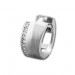 Silberdream SilberDream Creole Line Zirkonia weiß 925 Sterling Silber Damen SDO4306W Neuheiten