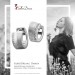 Silberdream SilberDream Creole Line Zirkonia weiß 925 Sterling Silber Damen SDO4306W Neuheiten