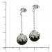 Silberdream SilberDream Glitzer Ohrhänger Zirkonias schwarz GSO002 Tägliche Deals