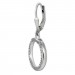 Silberdream SilberDream Ohrhänger Round Zirkonia weiß 925 Silber Ohrring SDO4428W Riesige Ersparnisse