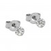 Silberdream SilberDream Ohrstecker 3er Zirkonia weiß, lila, rosa 925 Silber Ohrring SDS808 VIP-Rabatte