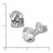 Silberdream SilberDream Ohrringe Zirkonia weiß 6mm rund Silber Ohrstecker SDO716W Super Sparpreis