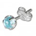 Silberdream SilberDream Ohrringe Kugel hellblau 925 Silber Ohrstecker SDO533H Begrenzte Freigabe