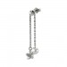 Silberdream SilberDream Ohrstecker Ohrhänger Blümchen glänzend 925 Silber SDO6714J Letzter Tag