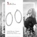 Silberdream SilberDream Creole Orient 4cm 925 Sterling Silber Damen Ohrring SDO67374 Bis zu 65% Rabatt