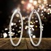 Silberdream SilberDream Creole Diamantschliff 4cm 925 Sterling Silber Damen Ohrring SDO67364 Nur für heute