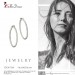 Silberdream SilberDream Creole Diamantschliff 4cm 925 Sterling Silber Damen Ohrring SDO67364 Nur für heute