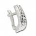 Silberdream SilberDream Ohrring Welle diamantiert 925 Silber Ohrstecker SDO314 50% Rabatt mit kostenlosem Versand