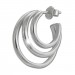 Silberdream SilberDream Creole Triple 925 Sterling Silber Damen Ohrringe SDO4452J Kostenloser Versand international