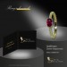 Silberdream GoldDream Gold Ring Beauty Gr.54 Zirkonia weiß 333er Gelbgold GDR545Y54 Fabrikverkauf