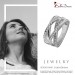 Silberdream SilberDream Ring Bandring gedreht Zirkonia weiß Gr.60 aus 925er Silber SDR411W60 Kostenloser Versand