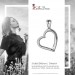 Silberdream SilberDream Ketten Anhänger -Herz- Zirkonia weiß 925 Silber SDH4381W Zeitlich begrenztes Angebot