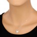 Silberdream SilberDream Glitzer Anhänger Herz Zirkonia Kristalle weiß 925 GSH203W Saisonale Angebote
