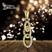 Silberdream GoldDream Kettenanhänger Kette Zirkonia 333 Gold Anhänger Echtschmuck GDH504WY Tiefpreis
