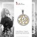 Silberdream SilberDream Ketten Anhänger -Kreis- bicolor 925er Sterling Silber SDH4384T Super Sparpreis