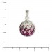 Silberdream SilberDream Glitzer Anhänger Zirkonias lila ICE GSH002 Wochenangebot