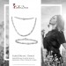 Silberdream SilberDream Schmuck Set Zirkonia Collier & Armband Damen 925 Silber SDS436W Clearance-Verkauf