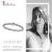 Silberdream SilberDream Armband Wave 925 Silber gehämmert matt 19cm SDA4792O Sonderangebot