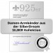 Silberdream SilberDream Armband Wave 925 Silber gehämmert matt 19cm SDA4792O Sonderangebot