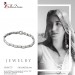 Silberdream SilberDream Armband Wave 925 Sterling Silber 18,5cm Silberarmband SDA477J Großer Ausverkauf