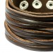 Silberdream SilberDream Lederarmband braun Herren Leder Armband LA2249B Cyber Monday