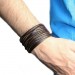 Silberdream SilberDream Lederarmband braun Herren Leder Armband LA2249B Cyber Monday