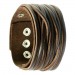 Silberdream SilberDream Herren Leder Armband braun Lederarmband LA2248B Weihnachtsangebot
