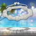 Silberdream SilberDream Shamballa Armband weiß mit 9 Zirkonia Kugeln weiß SDA930 Vatertagsangebot