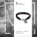Silberdream SilberDream Lederarmband Edelstahl Herz braun Leder Armband LAP005B Valentinstagsangebot